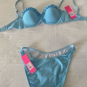NWT Lilly Pulitzer Leven Ruffle Bikini Set